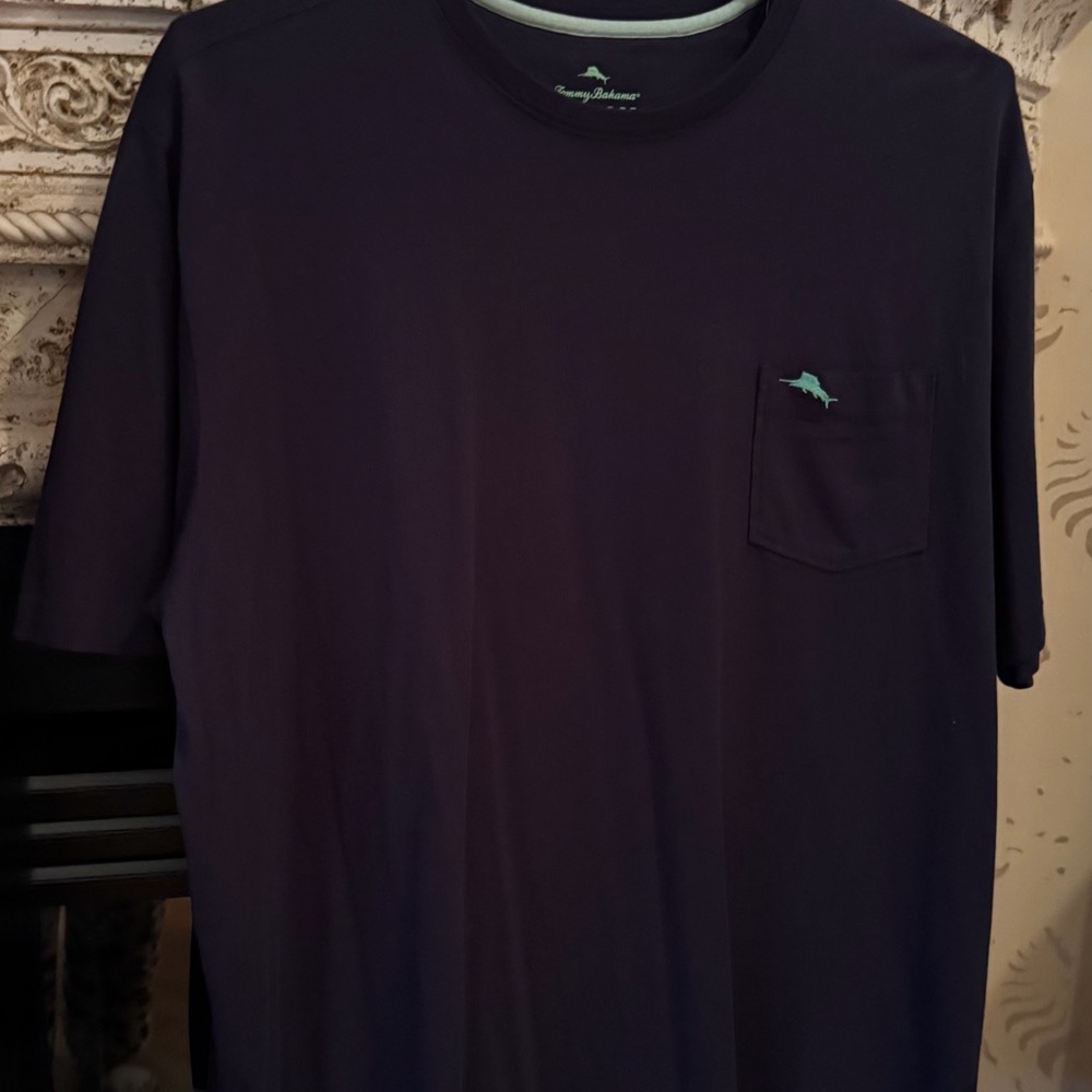 Tommy Bahama Navy Blue T-Shirt